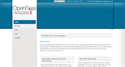 Desktop Screenshot of openfacesystems.com